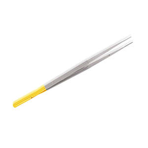 170mm Micro Dressing Forceps Straight Round Half Gold Cotton & Dressing <b>Surgical</b> Micro Forceps for Precision Use by SurgiRight - Product Image 3