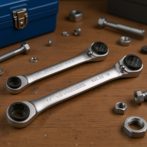 Juego de 2 Llaves de Trinquete Planas Métricas Facom para Trabajos con Llaves - Product Image 3