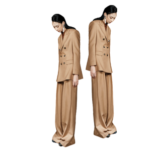 Costumes pour femmes Blazer Livraison rapide Garder bien au chaud Design de luxe minimaliste Emballage personnalisé Fabricant du Vietnam - Product Image 3