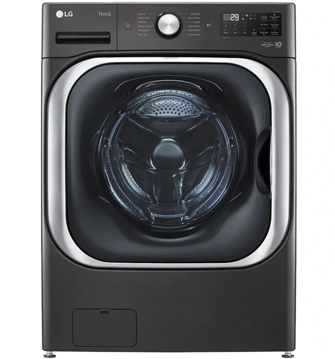 Top Turbo Wasmachine 360 Slimme 4.5-Cu Ft Hoge Efficiëntie Stapelbaar