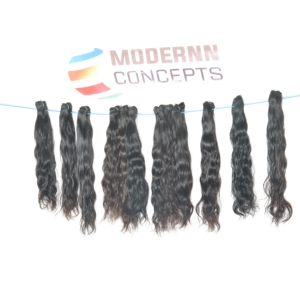 ผมต่อแบบเวอร์จินอินเดียนเรมี่แท้จากธรรมชาติ  จัดเรียงเกล็ดผม  ไม่ผ่านการแปรรูปด้วยสารเคมี  ลอนธรรมชาติ  ผลิตด้วยเครื่องจักร - Product Image 5