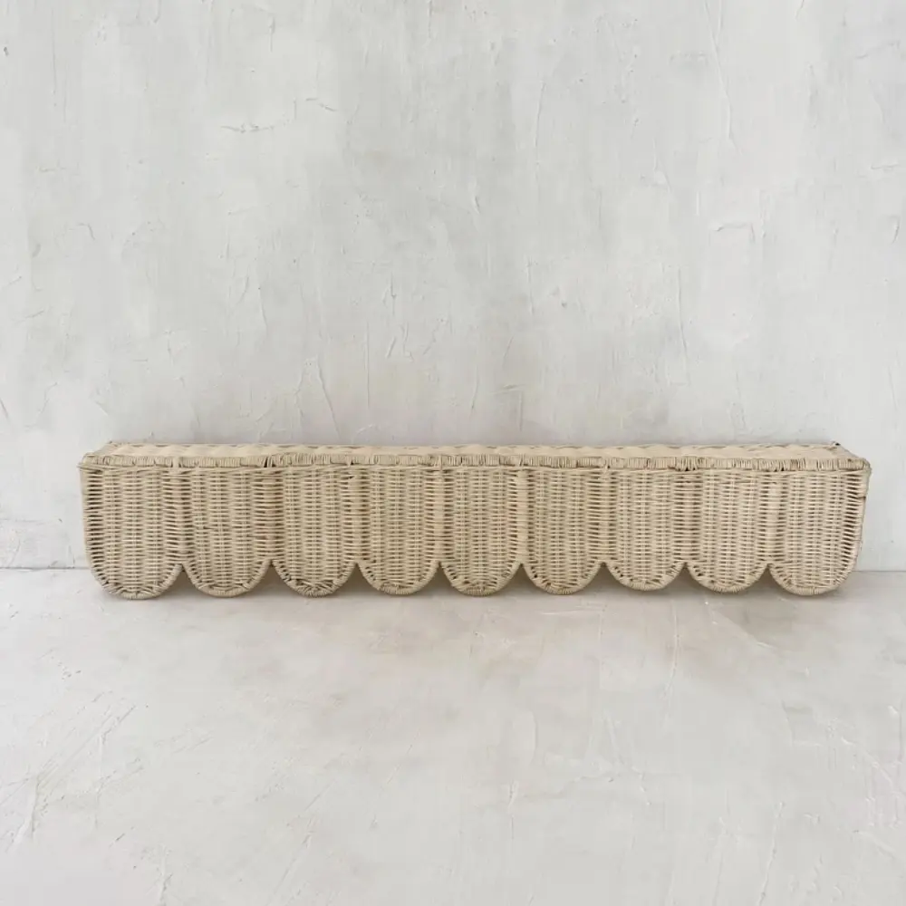 Natural Rattan Janela Pelmet Janela Cortina Tampa Handwicker Produto Ecológico Atacado Do Vietnã