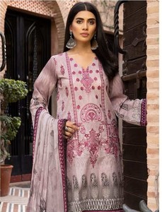 Meilleures ventes : Ensemble Salwar Kameez indien pakistanais de QJ Impex avec chemise à manches longues et col brodé - Product Image 6