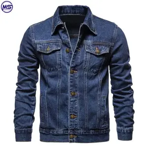 Chaqueta Casual de Invierno para Hombre, Estilo Retro, de Mezclilla, para Camionero, con Logotipo Frontal Personalizable, Transpirable, Cómoda y Cálida - Product Image 6