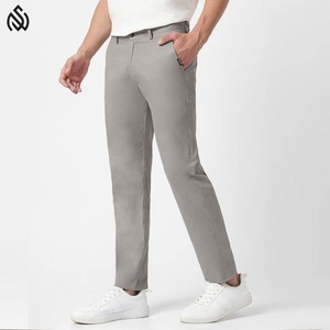 Vente à la mode de qualité supérieure pour hommes, pantalons chino avec logo personnalisé, pantalons de plein air imprimés, look élégant, pantalons chinos pour hommes - Product Image 2