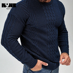 Básico/mezcla de algodónDiseño personalizado Sudaderas Servicio OEM Sudadera de alta calidad Cuello redondo Hombres Sudaderas personalizadas - Product Image 2