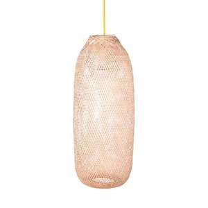 Unique Modern Handmade Bamboo Lamp <b>Wicker</b> Rattan <b>Ceiling</b> Pendant <b>Light</b> with lampshade for Indoor&Outdoor Home Decor decoration - Product Image 1