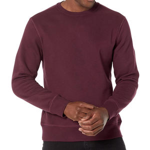 Nueva Llegada, Sudadera Lisa de Cuello Redondo para Hombre, de Alta Calidad, al por Mayor, Fabricantes de Ropa Personalizada, Sudadera Básica - Product Image 1