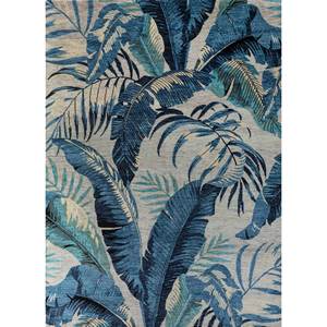 Alfombra de Lana Anudada a Mano Color Azul Pansy, Diseño Floral Clásico, Alta Calidad, Rectangular 9x12, para Sala de Estar, Pasillo, Modelo Lca-811 - Product Image 1