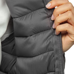 Ventes Flash : Blousons matelassés à fermeture éclair intégrale, brodés, 100% polyester, taille plus, poches zippées, col montant, poignets élastiques - Product Image 4