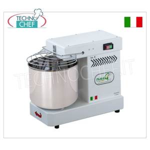 Amasadora Espiral FAMAG de 8 kg (Tazón de 11 Litros) 525 x 275 x 420 cm, Eléctrica, Nueva, para Panadería o Restaurante, con Motor Automático - Product Image 1