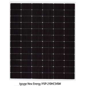 Panel Solar Igoye New Energy IYSP-210HC545M - Product Image 2