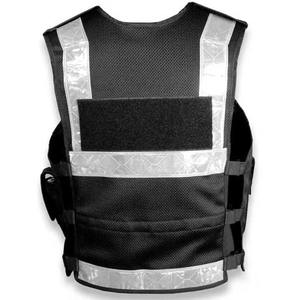 Chaleco de Seguridad Reflectante de Lona y Algodón para Hombre, Profesional, Invernal, Transpirable, Cómodo, con Protección y Visibilidad, Estilo Ropa de Trabajo - Product Image 3