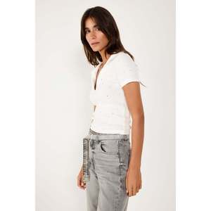 Camisa Polo con Detalle de Piedras - Product Image 5