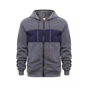 <b>Men's</b> Hoody <b>Cardigan</b> Sweatshirt Color Blocking Loose Casual Spring Fall Hooded Sweatshirts for <b>Men</b> Zipper Jackets Male - Product Image 1