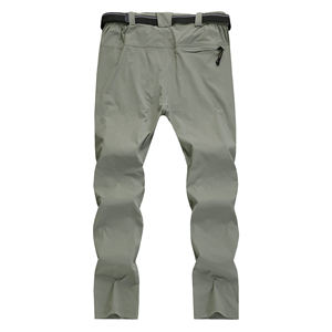 Pantalones de senderismo de poliéster y algodón para acampar y hacer senderismo Ropa de aventura al aire libre elástica duradera ligera - Product Image 3