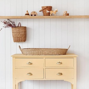 Natural Rattan Eco-Friendly Modern Multifunction Multi-Purpose <b>Changing</b> <b>Basket</b> - Product Image 5