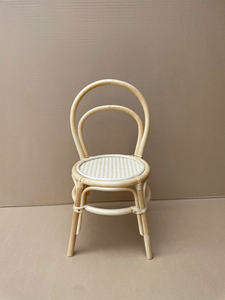 Chaise en rotin naturel pour enfants Chaises en rotin amusantes et confortables - Product Image 4