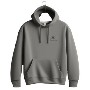 Sudadera con capucha ecológica para hombre con logotipo personalizado de alta calidad a la moda para estampado de algodón y poliéster con cremallera de Color sólido para - Product Image 1