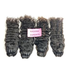 100% Vietnamese Machine Double Weft Human Hair <b>Extensions</b> Raw Bundle with Natural Processing Indian Hair Wholesale <b>Cheap</b> Vendors - Product Image 2
