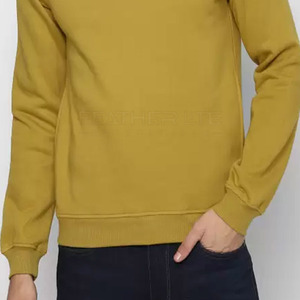 Sweat-shirt de haute qualité avec col rond 2023 dernière conception OEM Custom Made Men Plain Sweatshirt - Product Image 6