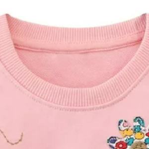 Sudadera de Cuello Redondo Extra Grande para Mujer, de Alta Calidad, con Logotipo Personalizado, Tendencia, Manga Larga, con Estampado, AFS-SS-014 - Product Image 5