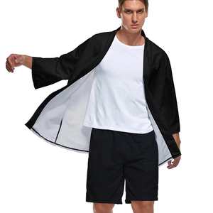 Apanese-cárdigan tipo kimono para hombre, camisa con estampado personalizado, novedad de verano - Product Image 4