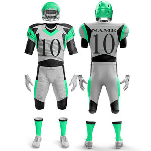 Uniforme de Fútbol Americano Sublimado Personalizado al por Mayor de Fábrica, Transpirable, Tallas Grandes, Equipación del Equipo de EE. UU. - Product Image 4