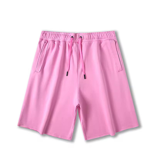 Wholesale 2026 Custom made Logo 100%Cotton <b>Shorts</b> French Terry Sweat <b>Short</b> Pants Plain <b>Fleece</b> Streetwear <b>Shorts</b> for <b>Men</b> - Product Image 1