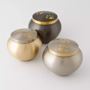 Urnas con logotipo personalizado para perros y gatos, urnas de cremación de Metal para cenizas - Product Image 5