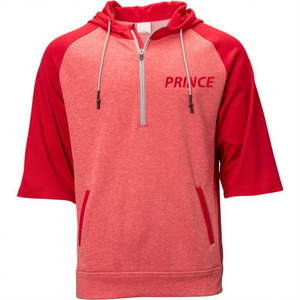 Prince Industry Vente en gros Impression de logo personnalisé Manches raglan 2 fils Veste de frappe de baseball en polaire pour hommes - Product Image 4