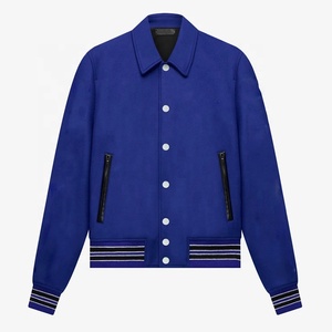 เสื้อแจ็กเก็ตเบสบอลของผู้ชายเสื้อคลุมกันลมมีอักษร - Product Image 1