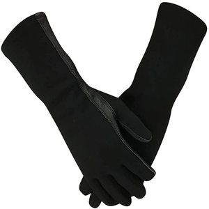 Gants de vol d'hiver avec Nomex et paumes en cuir Gants de pilote à écran tactile du Pakistan pour la conduite en plein air - Product Image 6