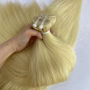 Wholesale Super Double Drawn Cuticle Aligned Vietnamese <b>Remy</b> <b>Hair</b> <b>Extensions</b> Straight Style 100gr Weave Human <b>Hair</b> <b>Extensions</b> - Product Image 6