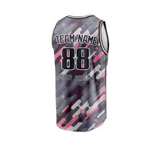 Camisetas de baloncesto de sublimación ligeras personalizadas, camiseta de equipo deportivo transpirable de tela de secado rápido de alta calidad para verano impresa - Product Image 2