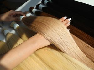 Premium Long Straight Bulk Human <b>Hair</b> Light <b>Color</b> <b>For</b> Bleaching Coloring <b>Braiding</b> Wig Making - Product Image 5