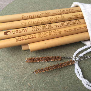 Straws Eco-friendly Bamboo and Biodegradable Bamboo Drinking Straws 100% Natural Customized Package Acceptable by Eco2go - Product Image 3