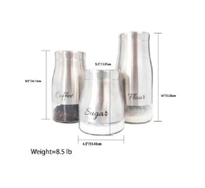 Stylish Sleek Black Galvanized <b>Storage</b> <b>Container</b> Perfect For Pantry Use Office And Home <b>Kitchen</b> Handcrafted From india - Product Image 5