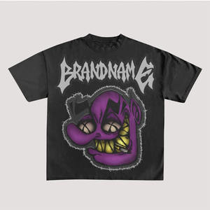 T-shirt en coton pour hommes de haute qualité pour hommes Impression ample à séchage rapide Chemise 100% coton - Product Image 5