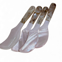 Couteau en nacre pour la restauration fine et la vaisselle, fabriqué à la main à partir de coquillages naturels et soigneusement produit au Vietnam