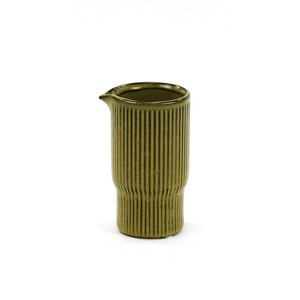 CYC3506YL - Pichet vase Tiki jaune paille moyen - 6,3 H - Product Image 1