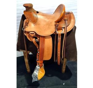 Sillín de caballo de cuero occidental al mejor precio - Product Image 1