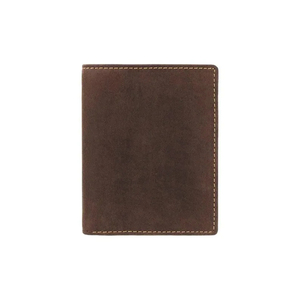 Portefeuille en cuir véritable fait à la main pour hommes, organisateur multi-cartes avec fonction RFID broderie décoration fermeture pliante - Product Image 5