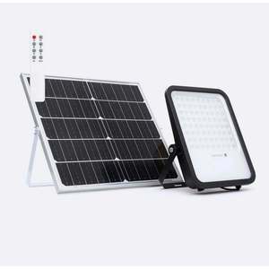 Proyector Solar de 400W con Sensor de Luz, Solución de Iluminación Exterior Premium - Product Image 1