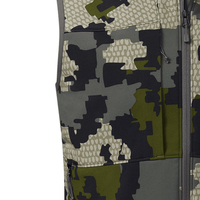 Gilets pour hommes en softshell polaire respirant et élastique pour la chasse et le travail en extérieur, fermeture éclair, 300g, style urbain, vente en gros personnalisée