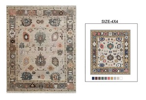 พรมขนสัตว์ทำมือโบราณ ทนทาน หลายสี ขนาด 8x14 9x12 ชุดพรมสำหรับสวดมนต์ สำหรับบ้านและพื้นห้องนั่งเล่น CR44 - Product Image 2