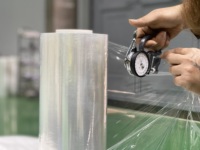 Film étirable en plastique souple écologique du Vietnam, rouleau de film d'emballage pour palettes, film agricole LLDPE pour ensilage, vente chaude