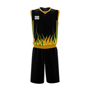 Pantalones Cortos de Baloncesto Básicos de Verano, Uniformes de Baloncesto Sublimados Personalizados de Alta Calidad, 100% Poliéster, Uniforme de Baloncesto de Bajo Precio - Product Image 5