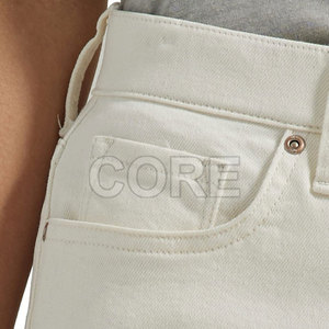Vente en gros Disponible en différentes couleurs Shorts en jean pour femmes Shorts en jean pour femmes respirants - Product Image 4