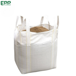Bolsa gigante FIBC PP duradera hecha en Vietnam 90x90x120cm transpirable resistente a los rayos UV OEM al por mayor para saco a granel de alimentación animal de 1000kg - Product Image 1